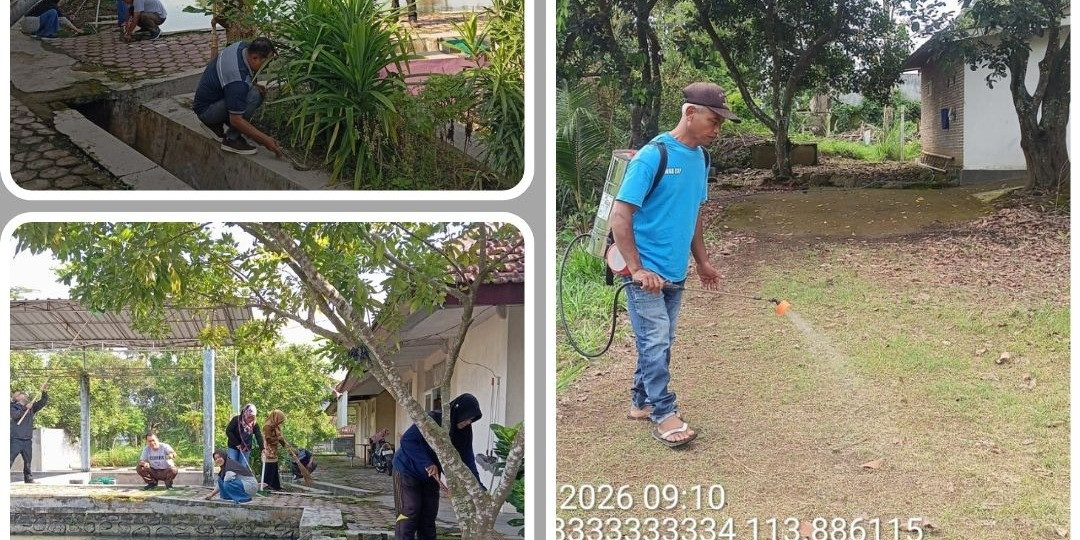 Jumat Bersih Asri  Wujud Nyata Dukungan Gerakan Indonesia Asri di Lingkungan Dinas Peternakan dan Perikanan