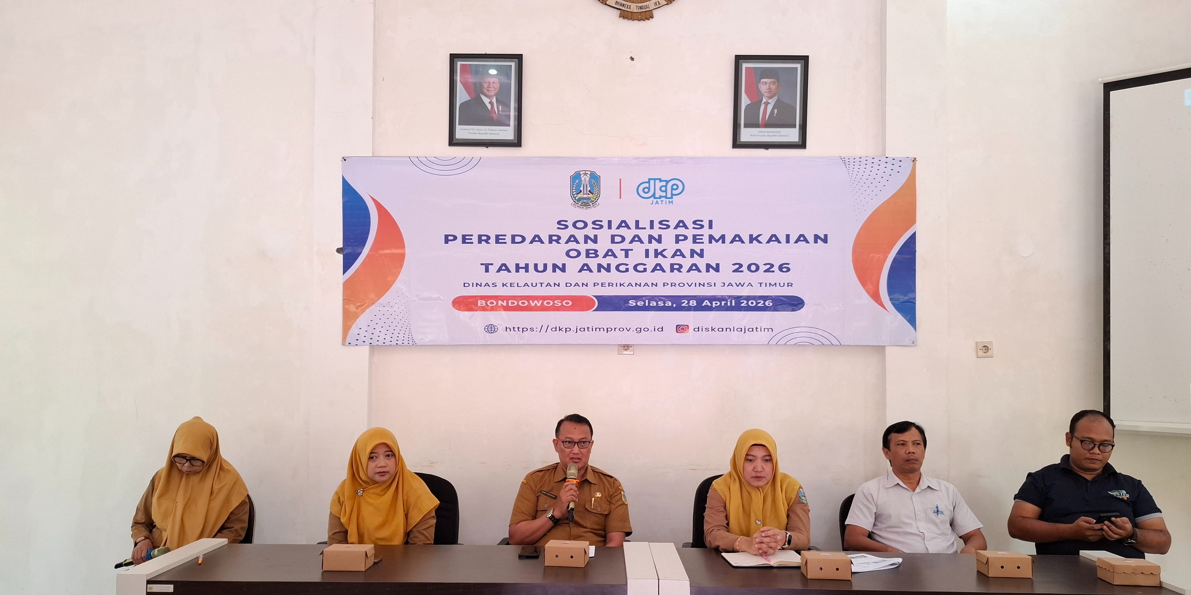 Sosialisasi Peredaran dan Pemakaian Obat Ikan oleh Dinas Kelautan dan Perikanan Provinsi Jawa Timur
